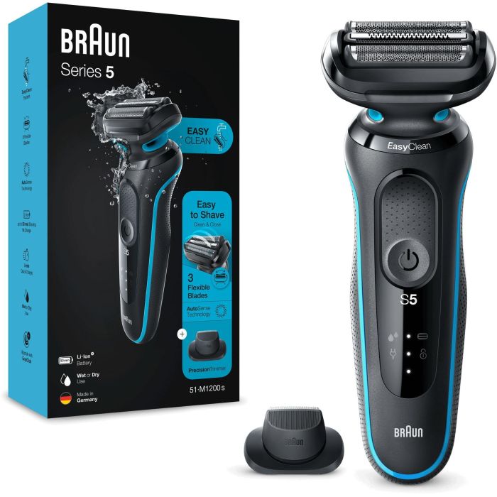Máquina de Afeitar Braun 51-M1200s 2 Máquina de Afeitar Braun 51-M1200s 2