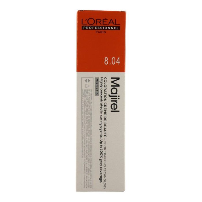 L'Oréal Majirel 804 Tinte Permanente Rubio Claro Dorado Cobrizo 60ml