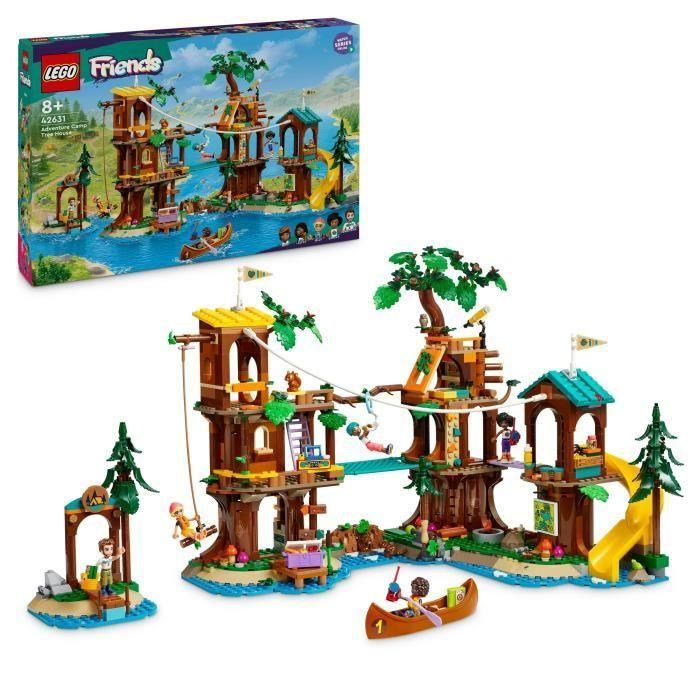 LEGO Friends 42631 La Casa del Árbol del Centro de Ocio - Juego creativo para niños LEGO Friends 42631 La Casa del Árbol del Centro de Ocio - Juego creativo para niños