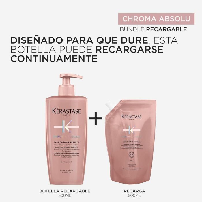Kerastase Chroma Absolu Champú Protector Hidratante para Cabello Teñido 500 ml 5