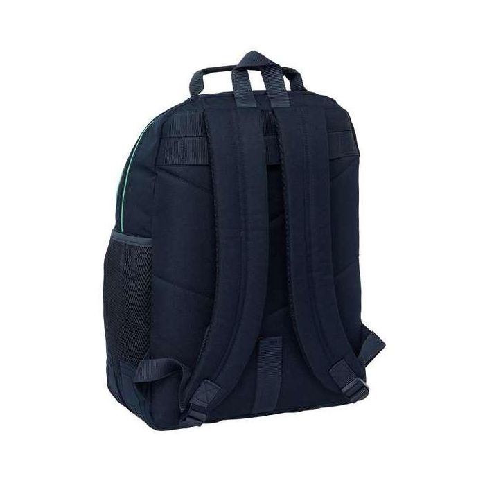 Mochila doble adapt.carro real madrid 2ª equipacion 25/26 32x42x15cm 1