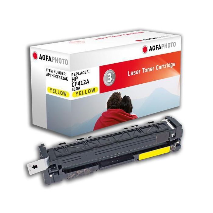 AgfaPhoto HP CF412A, 2300 pages, yellow AgfaPhoto HP CF412A, 2300 pages, yellow