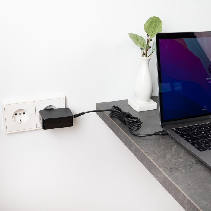 Cargador de Portátil GaN TooQ TQLC-USBCGAN65PD USB Tipo-C/ 65W/ Automático/ Voltaje 5-20V 1 Cargador de Portátil GaN TooQ TQLC-USBCGAN65PD USB Tipo-C/ 65W/ Automático/ Voltaje 5-20V 1