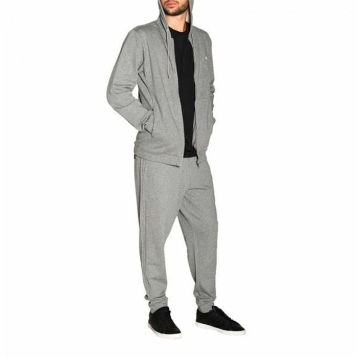 Chaqueta Deportiva para Hombre Calvin Klein Billaboard Fz  Gris oscuro 5
