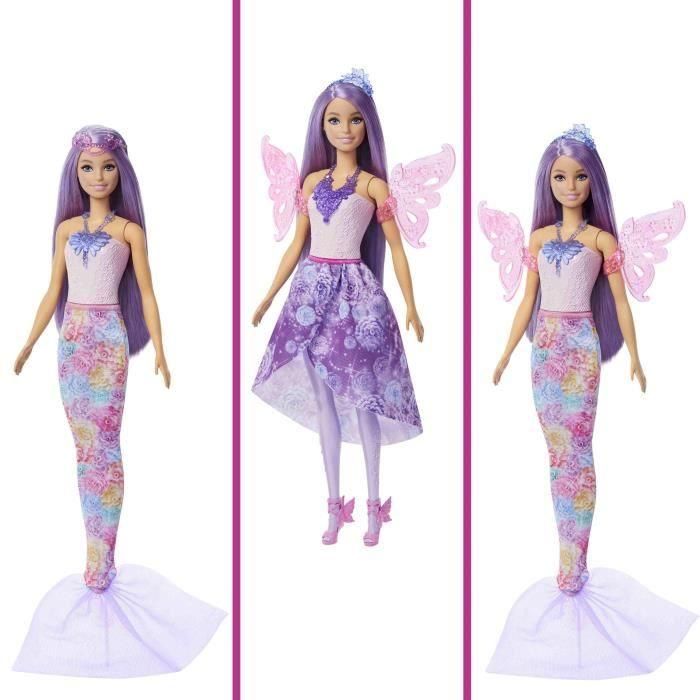 Muñeca Barbie Fantasía Con 10 Looks Diferentes Jcp74 Mattel 4 Muñeca Barbie Fantasía Con 10 Looks Diferentes Jcp74 Mattel 4