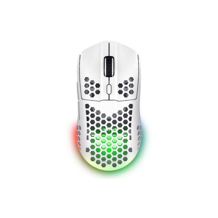 Trust Gaming GXT 929 Helox Ratón Gaming Inalámbrico, 4800 DPI, ultraligero 75g, batería recargable, LED, blanco 2 Trust Gaming GXT 929 Helox Ratón Gaming Inalámbrico, 4800 DPI, ultraligero 75g, batería recargable, LED, blanco 2