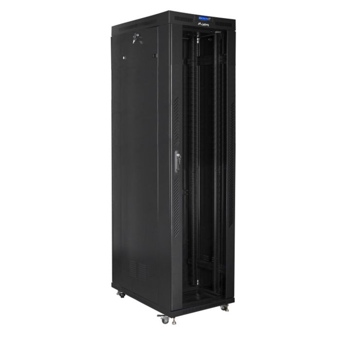 Lanberg FF01-8047-12B armario rack 47U Rack o bastidor independiente Negro 2 Lanberg FF01-8047-12B armario rack 47U Rack o bastidor independiente Negro 2