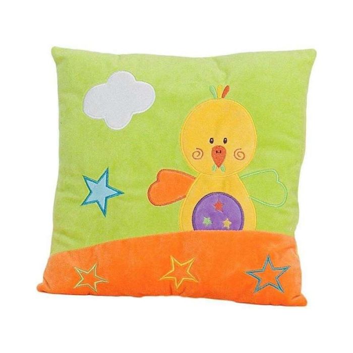 Creaciones Llopis Cojín Decorativo Infantil Pato de Poliéster 30x30 cm - Ideal para Habitación de Niños o Bebés, Edad Recomendada +3 años 0 Creaciones Llopis Cojín Decorativo Infantil Pato de Poliéster 30x30 cm - Ideal para Habitación de Niños o Bebés, Edad Recomendada +3 años 0