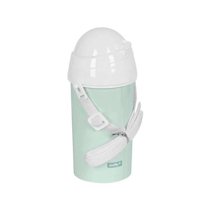 Botella con Tapa y Pajita Miffy Menta Menta PVC 500 ml 2 Botella con Tapa y Pajita Miffy Menta Menta PVC 500 ml 2