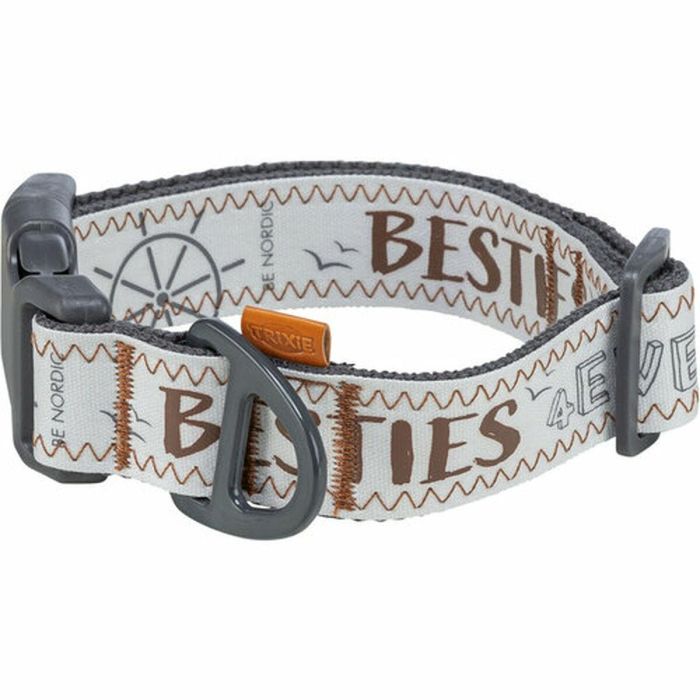 Collar para Perro Trixie BE NORDIC Gris S/M 32-45 cm 3 Collar para Perro Trixie BE NORDIC Gris S/M 32-45 cm 3