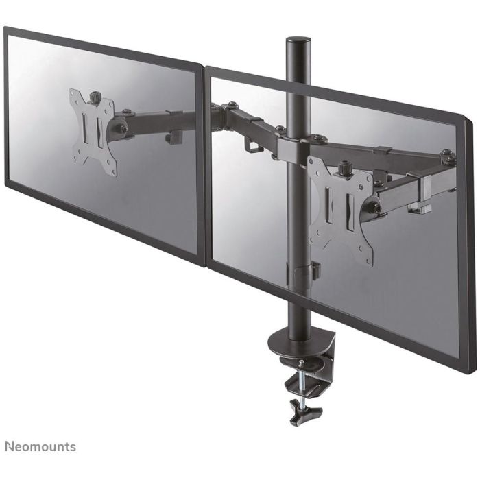 Neomounts FPMA-D550DBLACK Soporte de Escritorio Dual Full Motion para 2 Monitores 10-32" Ajustable Altura hasta 8kg Negro 0 Neomounts FPMA-D550DBLACK Soporte de Escritorio Dual Full Motion para 2 Monitores 10-32" Ajustable Altura hasta 8kg Negro 0