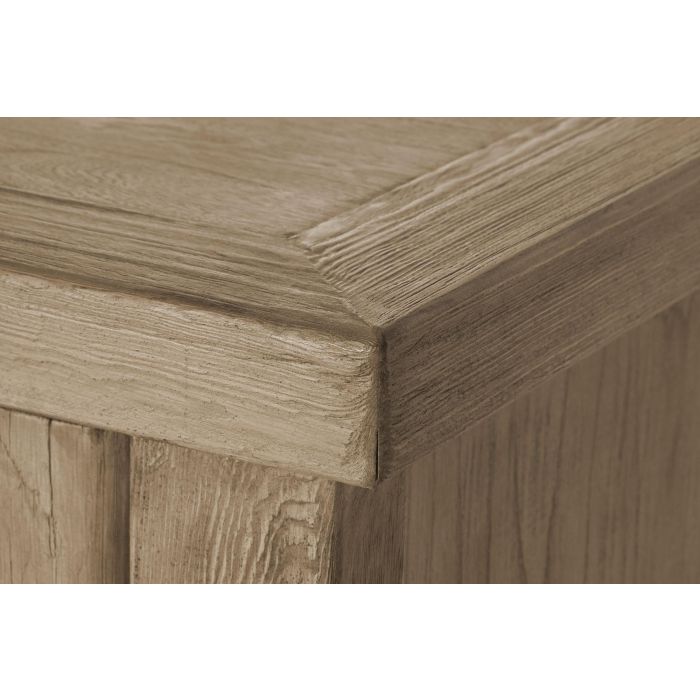 DKD Home Decor Aparador Antik china top Natural 4 Puertas Olmo Macizo 230 x 96 x 48 cm 5