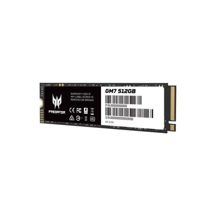 Acer Predator GM7 Disco Duro Interno SSD 512GB M.2 PCIe Gen4 NVMe 1