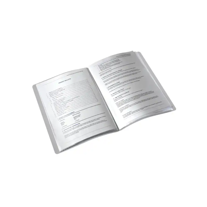 Leitz Carpeta Escaparate Style con 20 Fundas, Polipropileno, Tapa Rígida, DIN A4, Negro Satinado 1