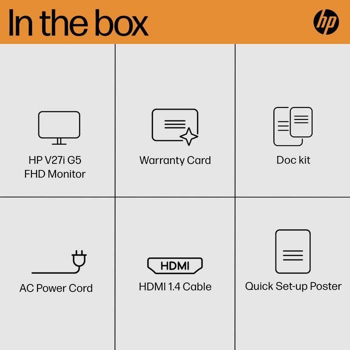 HP V27i G5 FHD Monitor 8 HP V27i G5 FHD Monitor 8