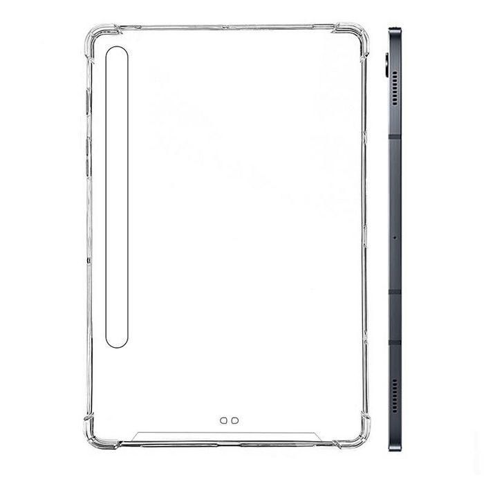 eSTUFF Galaxy Tab S7/S8 ORLANDO Soft Cover - Clear 1 eSTUFF Galaxy Tab S7/S8 ORLANDO Soft Cover - Clear 1