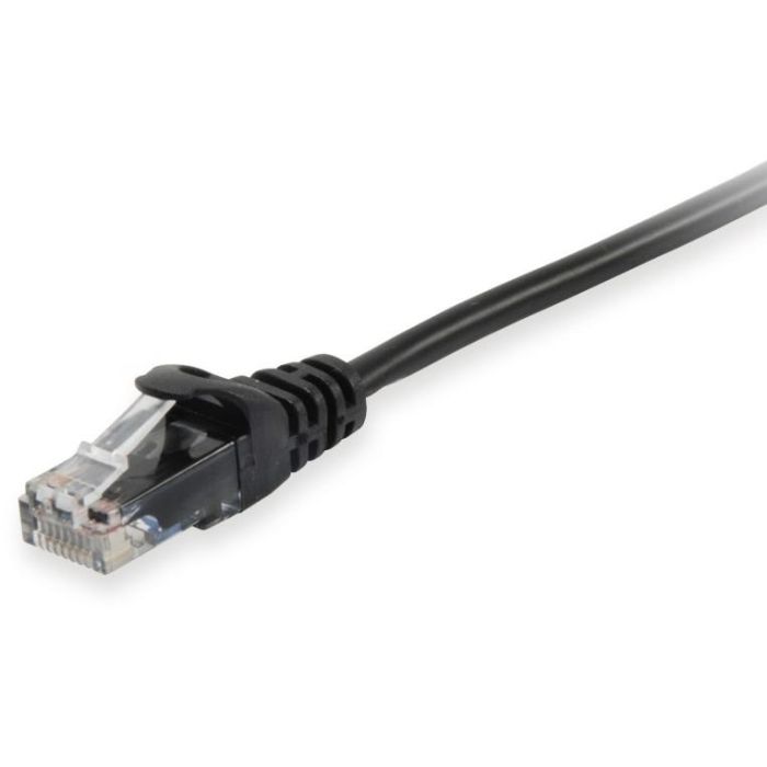 Equip Patchkabel Cat6 U/UTP 2xRJ45 2.00m schwarz Polybeutel 1