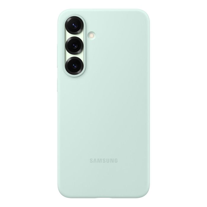 Samsung EF-PS936CMEGWW Funda de Silicona para Galaxy S25+ Color Menta Samsung EF-PS936CMEGWW Funda de Silicona para Galaxy S25+ Color Menta