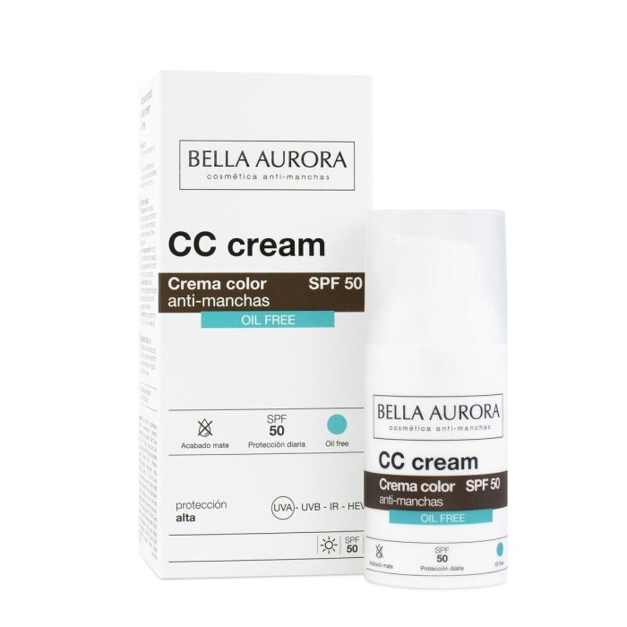 Bella Aurora Cc Cream Anti-Manchas Oil Free Spf50 1