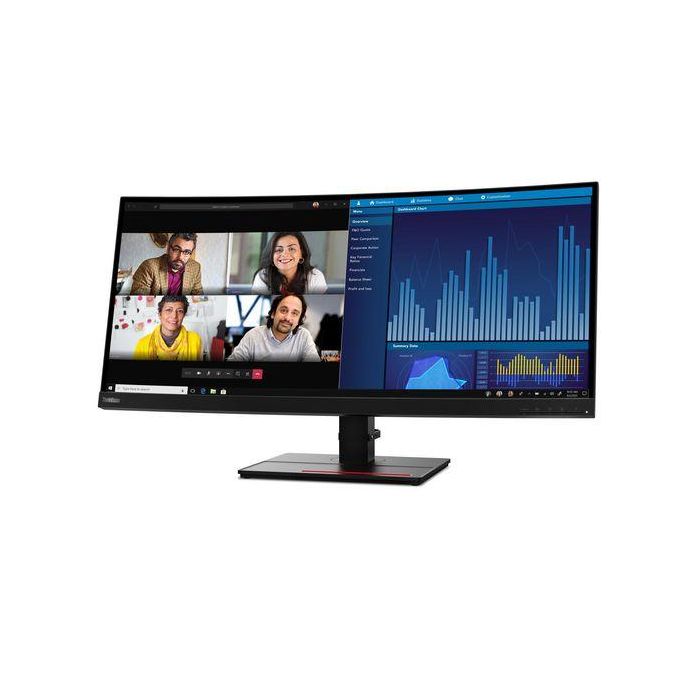 Lenovo 86.7cm (34.14") Wide Quad HD 3440 x 1440 W-LED IPS, 21:9, 300cd/m², 1.07B, 6ms, 178°/178°, 1000:1 7