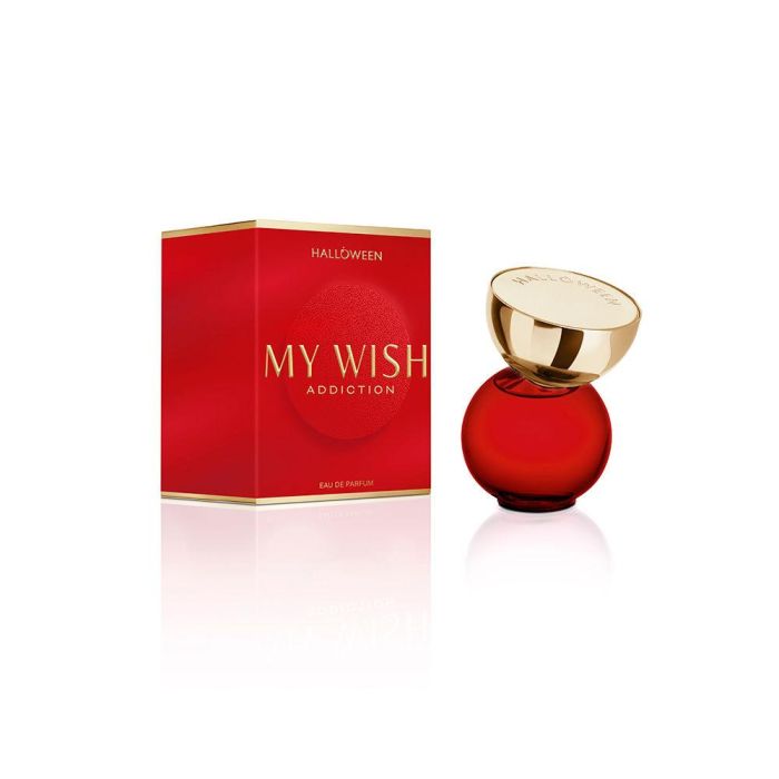 Halloween MY WISH ADDICTION Eau de Parfum Vaporizador 30 ml - Perfume de Manzana Roja, Toffee y Notas Florales