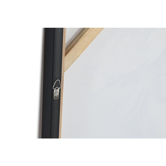 Cuadro Glam DKD Home Decor Blanco Dorado 3.7 x 82 x 82.5 cm (2 Unidades) 3