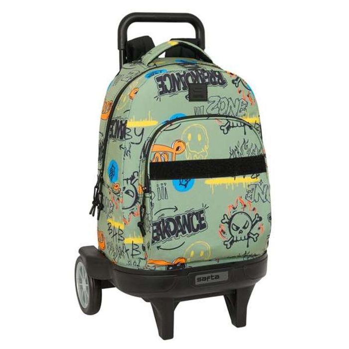 Mochila Escolar con Ruedas Safta Zone 33 x 45 x 22 cm Grafiti 0 Mochila Escolar con Ruedas Safta Zone 33 x 45 x 22 cm Grafiti 0