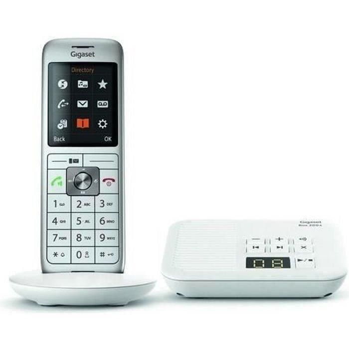 Teléfono fijo GIGASET CL 660 A Blanco Teléfono fijo GIGASET CL 660 A Blanco