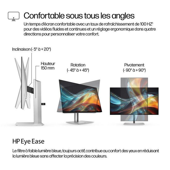 HP Series 7 Pro 23.8 inch FHD Monitor - 724pf 8 HP Series 7 Pro 23.8 inch FHD Monitor - 724pf 8