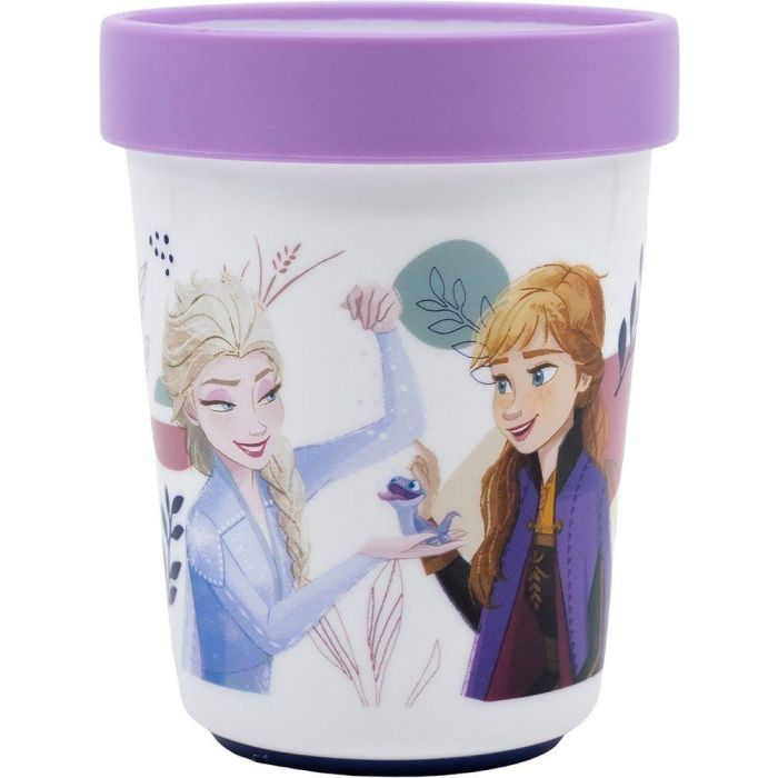 Vaso Premium Bicolor Antideslizante 260 mL Frozen CZ11300 1