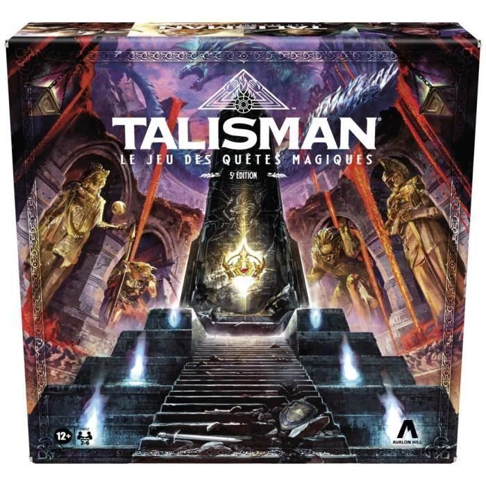 Hasbro HAS5010996213402 Talisman El juego de las misiones mágicas, 5ª edición, Juego de mesa de rol para 14+ años Hasbro HAS5010996213402 Talisman El juego de las misiones mágicas, 5ª edición, Juego de mesa de rol para 14+ años