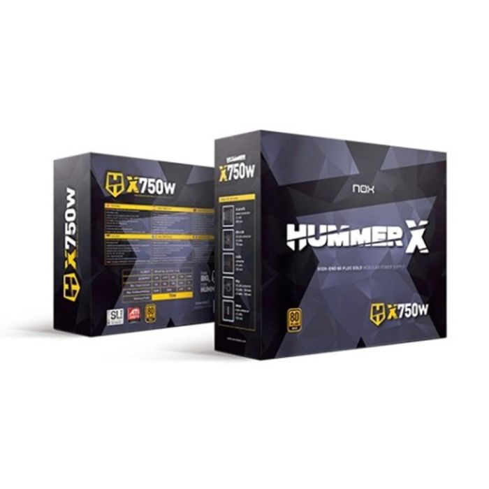 Nox NXHUMMERX750WGD Fuente Alimentación Hummer X 750W 80 Plus Gold Modular Ventilador 120mm Ultra Silencioso ATX 5 Nox NXHUMMERX750WGD Fuente Alimentación Hummer X 750W 80 Plus Gold Modular Ventilador 120mm Ultra Silencioso ATX 5