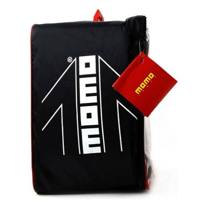 Fundas para Asientos de Coche MOMO 21 Negro Negro/Rojo Poliéster 1