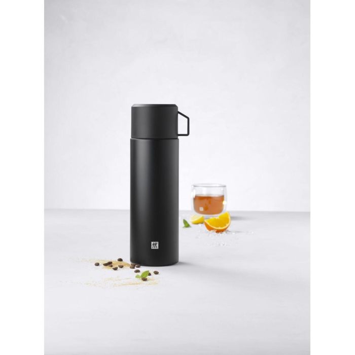 Zwilling 39500-514-0 Thermo Isolierflasche Integrierte Tasse 1 L Schwarz 6