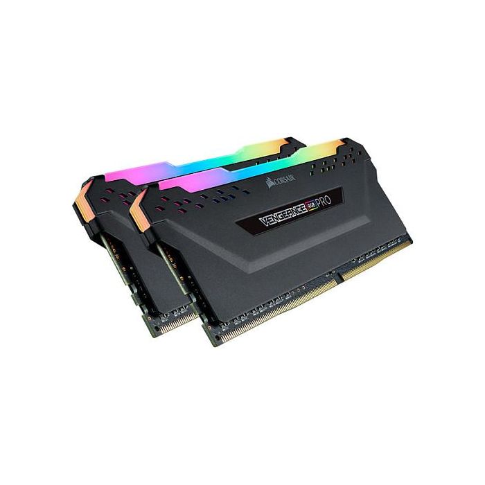 Corsair CMW32GX4M2Z2933C16 Kit 32GB (2x16GB) DDR4 2933MHz CL16 Vengeance RGB Pro para PC 2
