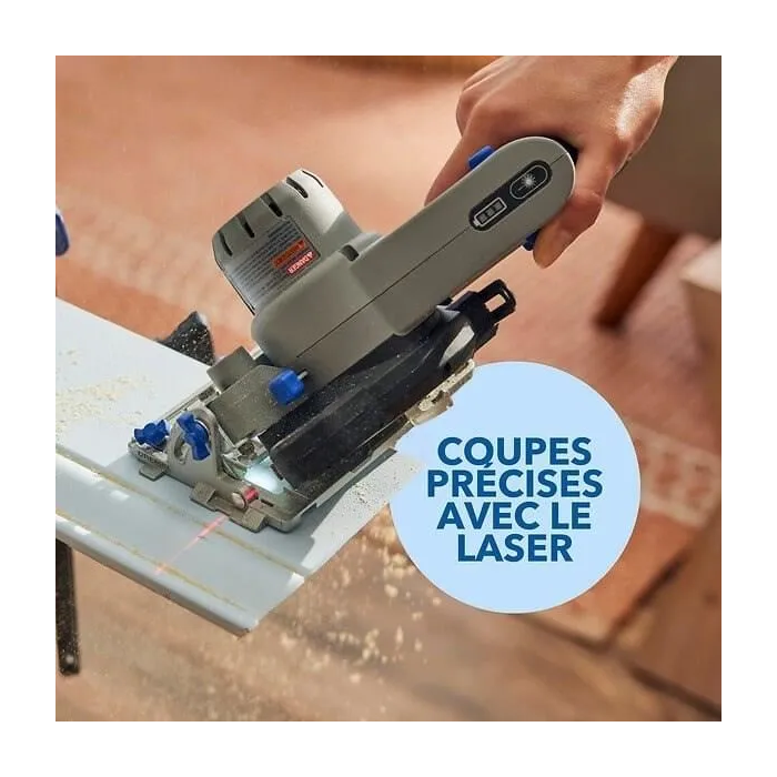 Dremel Sierra Compacta CS12V-S1 12V con 3 Accesorios, 1 Batería 2Ah + Cargador 3