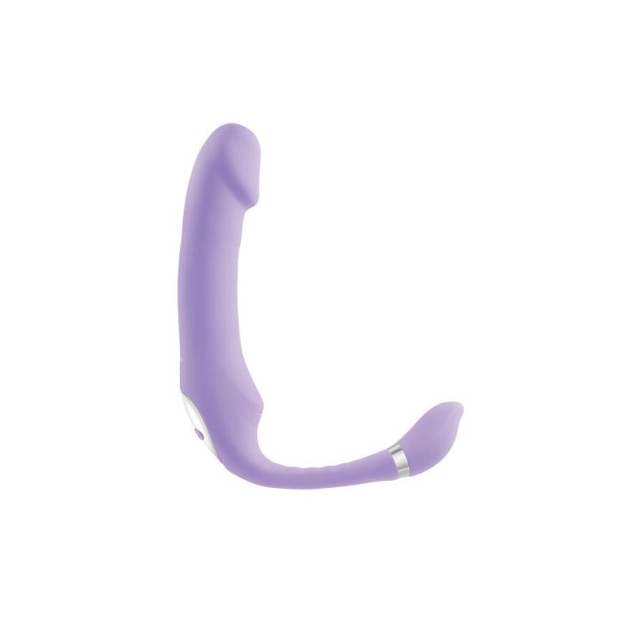 Consolador de Doble Penetración Gender X Orgasmic Orchid Morado 9 Consolador de Doble Penetración Gender X Orgasmic Orchid Morado 9