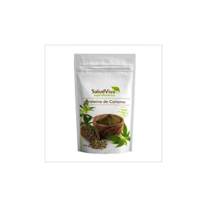 SALUD VIVA Proteína de Cáñamo BIO Ecológica 100% Vegetal 250g - Alta en Proteínas y Fibra