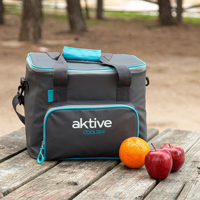 Nevera Portátil Aktive 20 L 32 x 28 x 23 cm Negro (4 Unidades) 5 Nevera Portátil Aktive 20 L 32 x 28 x 23 cm Negro (4 Unidades) 5