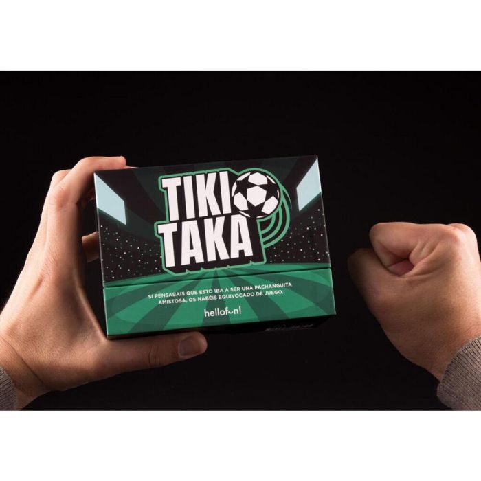 Hello Fun Juego Tiki Taka - Juego de Mesa Futbolístico con Tensión y Diversión, Edad 14+ Años, 14,8x10x7 cm 4 Hello Fun Juego Tiki Taka - Juego de Mesa Futbolístico con Tensión y Diversión, Edad 14+ Años, 14,8x10x7 cm 4