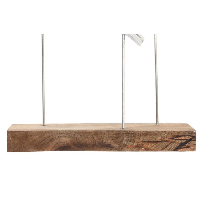 DKD Home Decor Figura Shabby Blanco Marron Mango Hierro 10 x 51 x 32 cm 1 DKD Home Decor Figura Shabby Blanco Marron Mango Hierro 10 x 51 x 32 cm 1