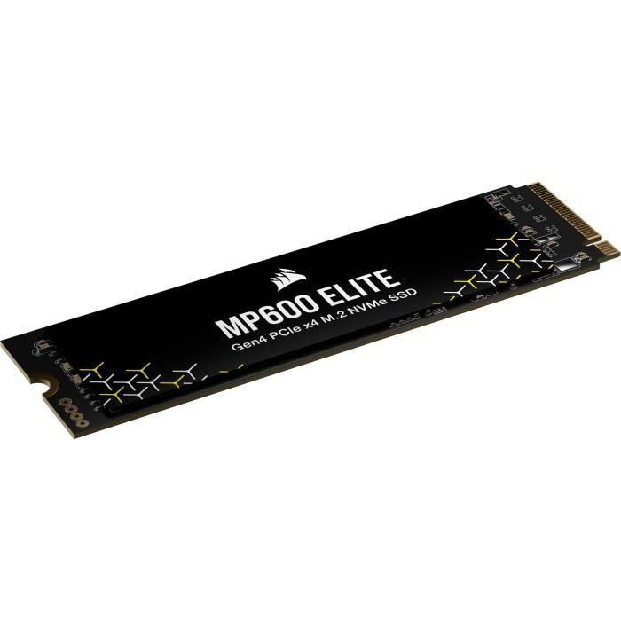 Unidad SSD interna - CORSAIR - MP600 ELITE 1TB Gen4 PCIe x4 NVMe M.2 SSD - Sin disipador 3 Unidad SSD interna - CORSAIR - MP600 ELITE 1TB Gen4 PCIe x4 NVMe M.2 SSD - Sin disipador 3