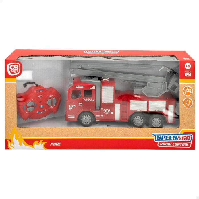 Camión de Bomberos Speed & Go 23 x 12,5 x 8 cm (6 Unidades) 1