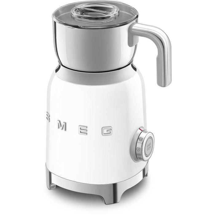 Smeg MFF11WHEU Espumador de Leche Eléctrico 50's Style, Calentador de Leche Automático, Color Blanco 2 Smeg MFF11WHEU Espumador de Leche Eléctrico 50's Style, Calentador de Leche Automático, Color Blanco 2