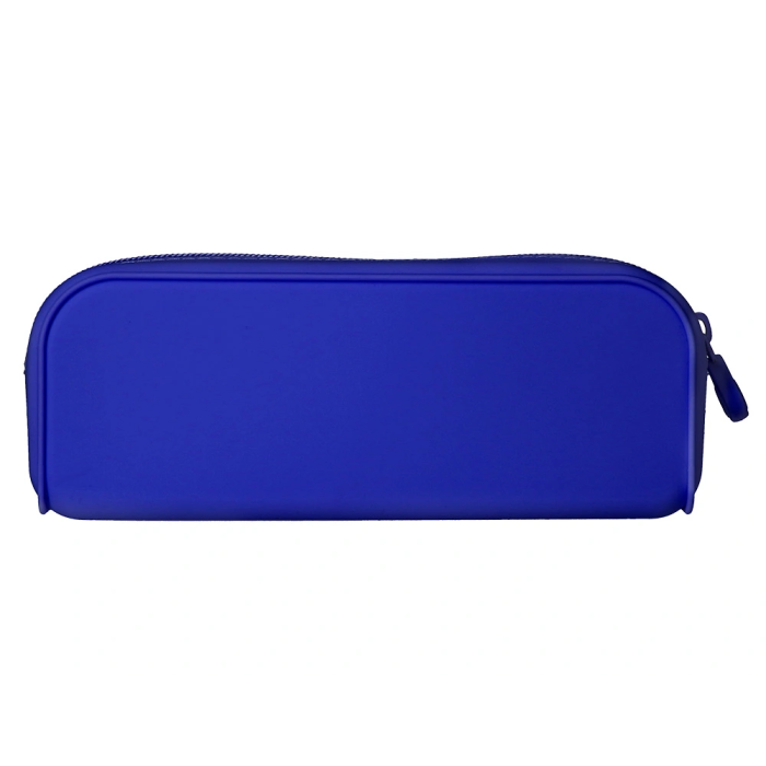 Antartik Prisma Estuche Portatodo Rectangular Silicona Soft Azul Oscuro 185x75x50 mm 2