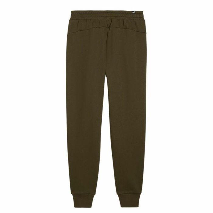 Pantalón de Chándal para Adultos Puma Essentials Oliva Hombre Amarillo 1