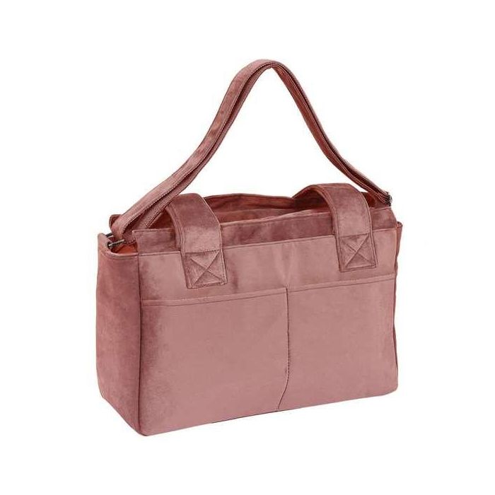 Safta Bolso adaptable a carrito de bebe Marsala Rosa Caldera Velvet 12