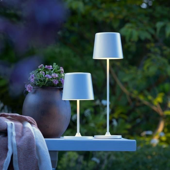 Brilliant BRI4004353428210 Lámpara de Mesa LED Kaami 2W IP44 - Metal y Plástico Blanco Mate Brilliant BRI4004353428210 Lámpara de Mesa LED Kaami 2W IP44 - Metal y Plástico Blanco Mate