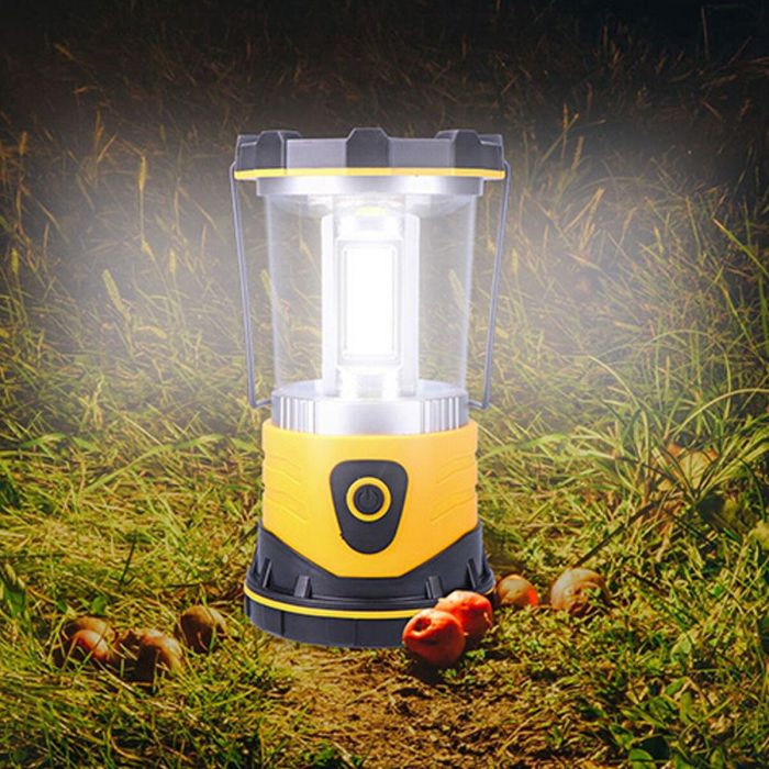 Farol LED EDM 36147 Amarillo 9 W 1200 Lm Clásico De acampada 1 Farol LED EDM 36147 Amarillo 9 W 1200 Lm Clásico De acampada 1