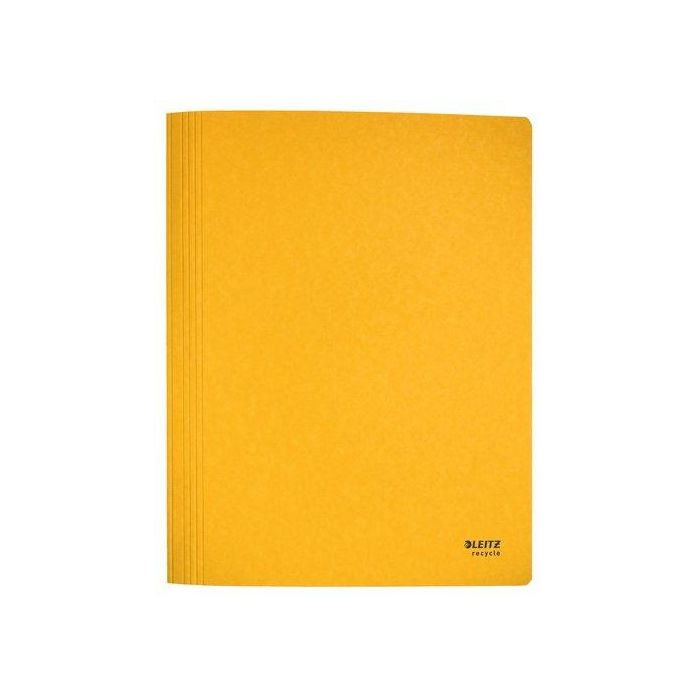 Dosier Fastener Leitz Recycle Carton A4 Amarillo 10 unidades